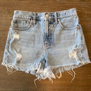 Great condition Madewell The Perfect Jean Short